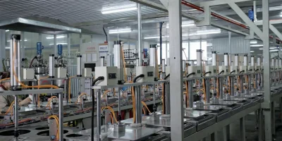 automated filter manufacturing equipment line