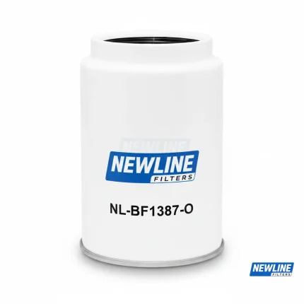 NewLine Spin-on Fuel Filters with Open End for Bowl NL-BF1387-O - Replaces BF1387-O, Volvo 20879812 - High Quality Fuel Filters
