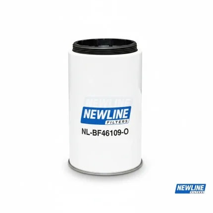 NewLine Spin-on Fuel Filters with Open End for Bowl NL-BF46109-O - Replaces BF46109-O, Mercedes-Benz A3844777015 - High Quality Fuel Filters