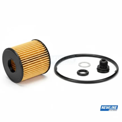 NewLine Lube Oil Filter Elements NL-P40163 - Replaces P40163, Hyundai - 263502J000 - High Quality Lubrication Oil Filter Elements
