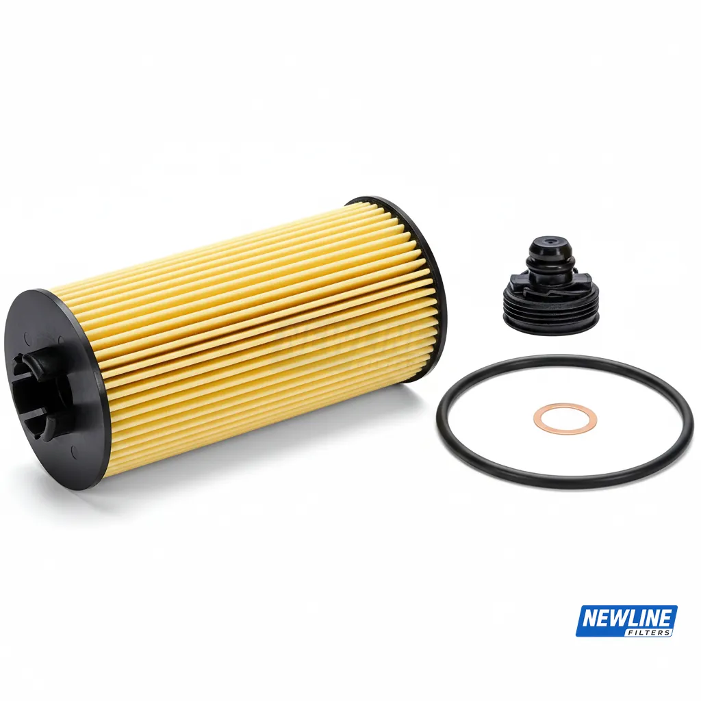 NewLine Lube Oil Filter Elements NL-P40182 - Replaces P40182, BMW 11428570590 - High Quality Lubrication Oil Filter Elements