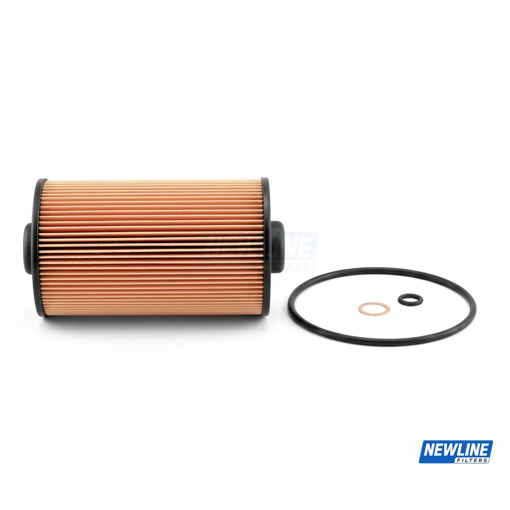 NewLine Lube Oil Filter Elements NL-P7137 - Replaces P7137, BMW 11421745390 - High Quality Lubrication Oil Filter Elements